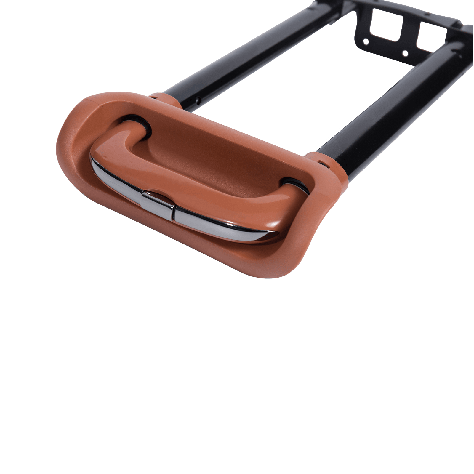 Troli bagasi berdesain tabung ganda