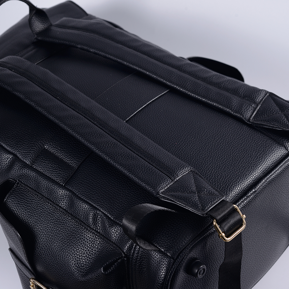 Ransel kulit unisex perjalanan/komuter/bisnis/sekolah