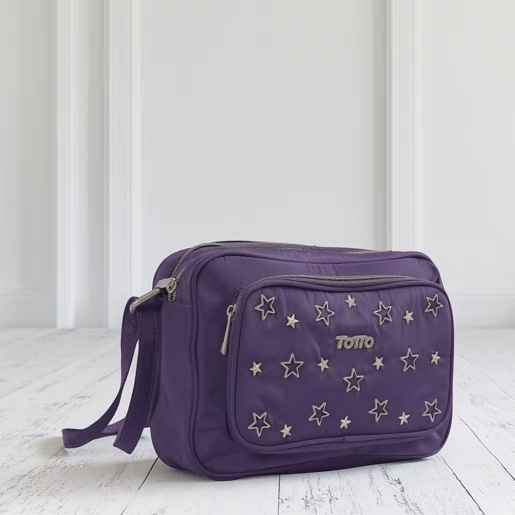 tas bahu tunggal kecil unisex desain kustom dompet multi fungsi tas selempang unisex