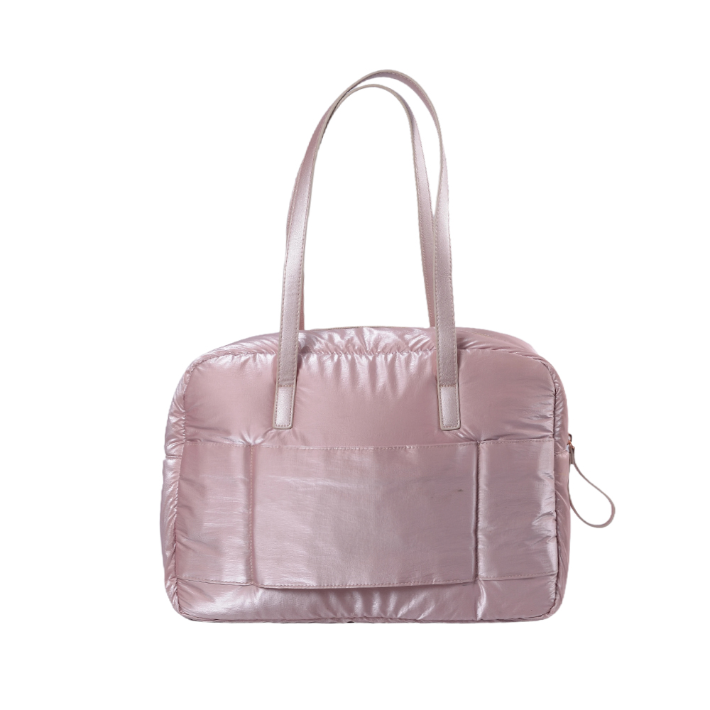 Tas tangan kain bulu 3 buah per set kapasitas laptop kapasitas besar & dompet ukuran kecil