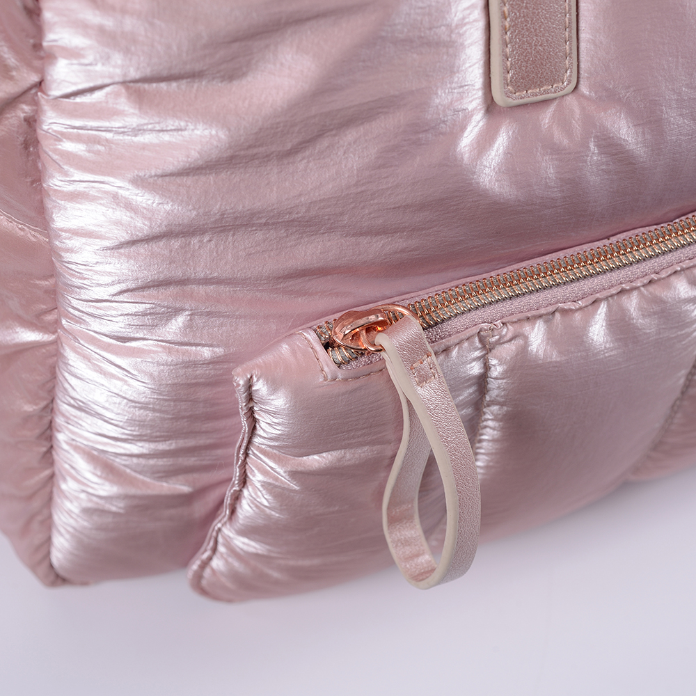 Tas tangan kain bulu 3 buah per set kapasitas laptop kapasitas besar & dompet ukuran kecil