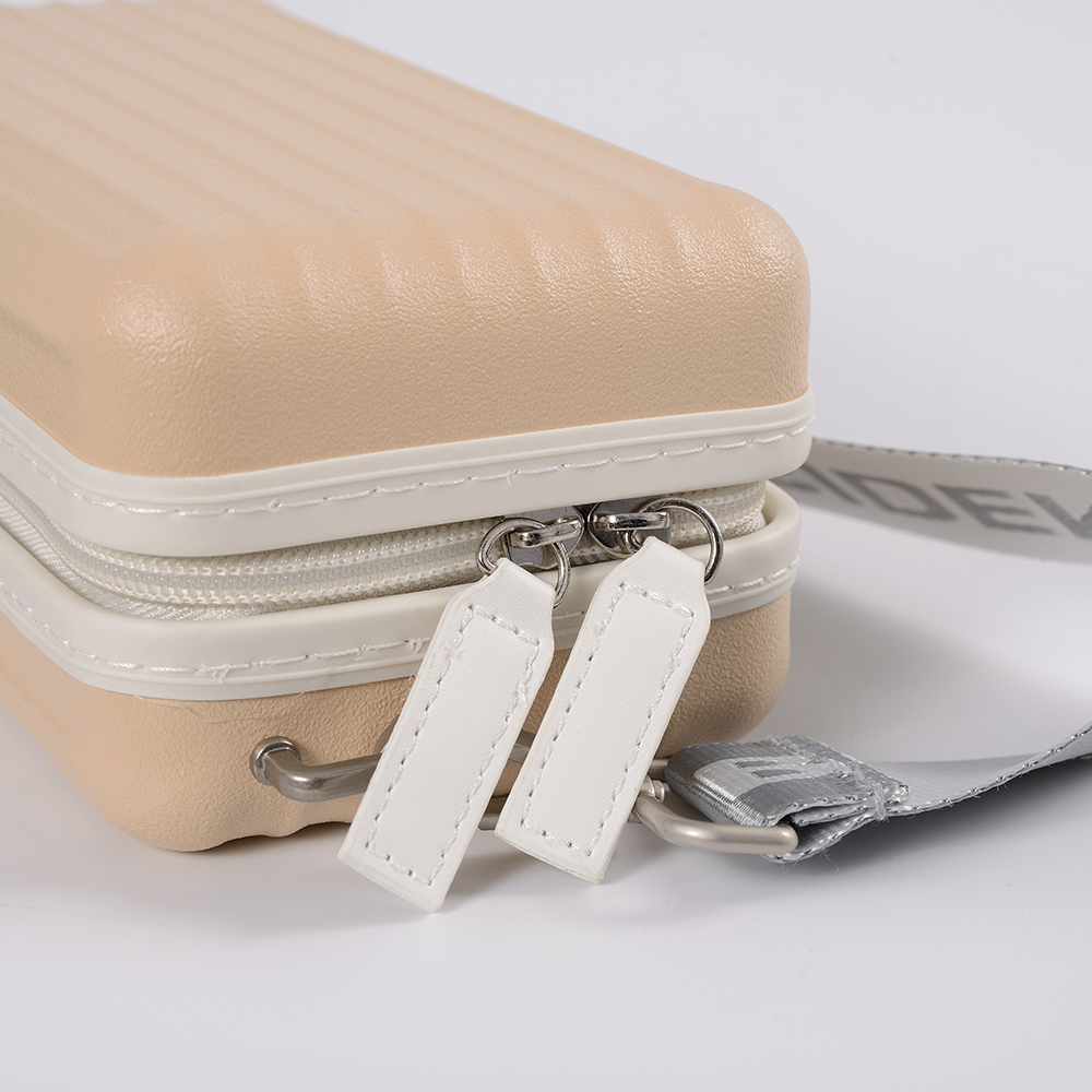 Tas tangan mini 7 inci dengan tali yang dapat disesuaikan tas kosmetik tas selempang casing ponsel