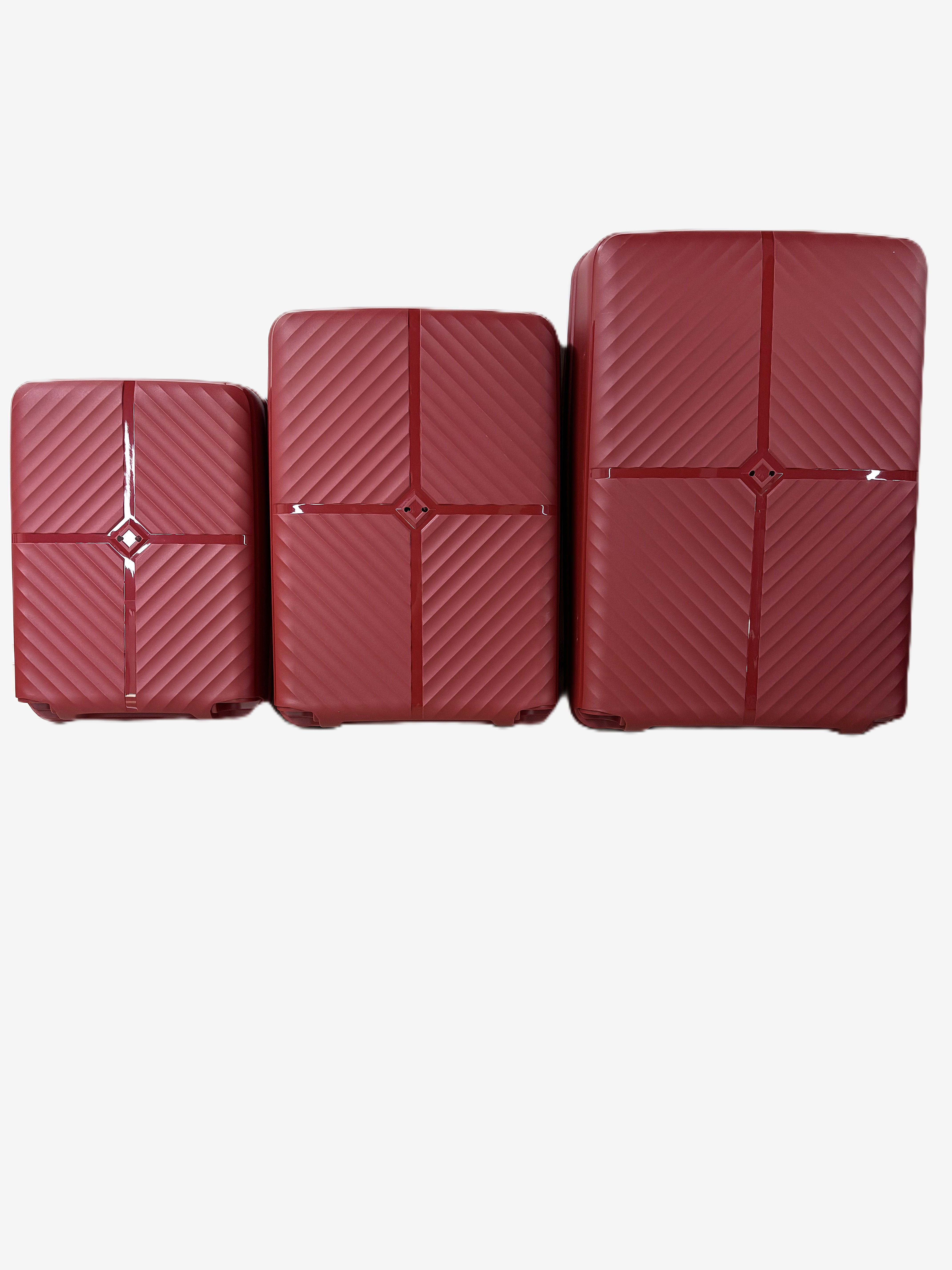 Produk jadi cangkang bagasi atau harga murah pabrik yang didukung SKD total 12 buah dalam set